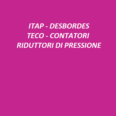 02 Valvole Riduttori e Contatori Acqua