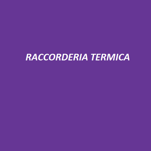 30 RACCORDERIA TERMICA