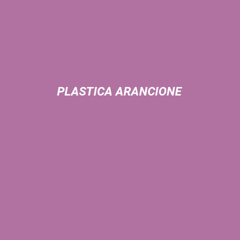 19 PLASTICA ARANCIONE
