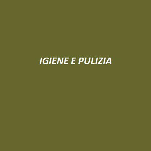 60 IGIENE E PULIZIA