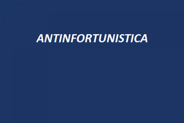 ANTINFORTUNISTICA