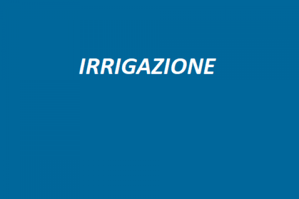 IRRIGAZIONE