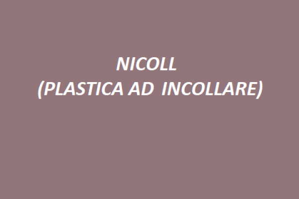 NICOLL (PLASTICA AD INCOLLARE)