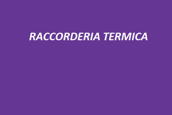 RACCORDERIA TERMICA