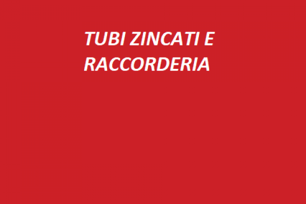 Tubi E Raccordi